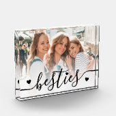 Modern Chic Besties Best Friend フォトブロック (左)