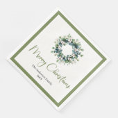 Modern Chic Boho Christmas Wreath in Neutral Tones (コーナー)