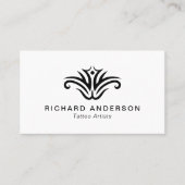 Modern Chic Professional Tattoo Artists 予約カード (正面)