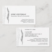 Modern Chiropractic Massage Therapy 名刺 (正面/裏面)