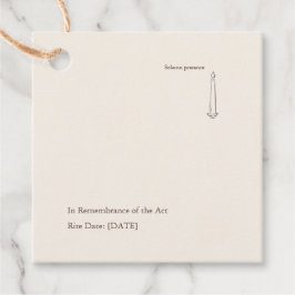 Modern Christian Baptism God Parent フェイバータグ