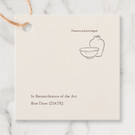 Modern Christian Baptism God Parent フェイバータグ