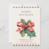 Modern Christmas シーズンカード (正面)