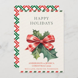 Modern  Christmas シーズンカード