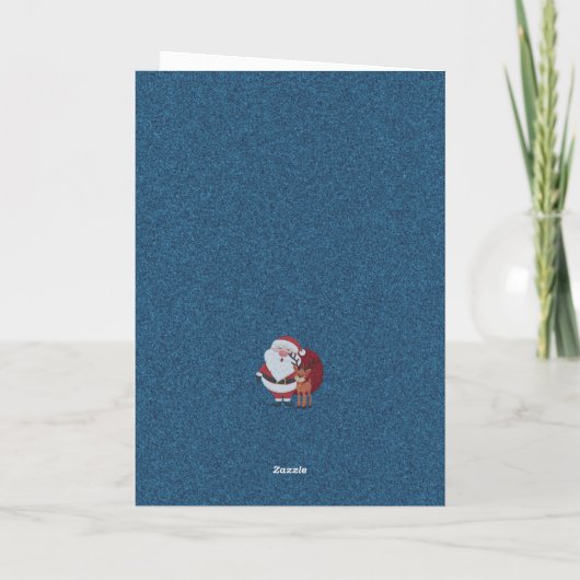 Modern Christmas Card カード (裏面)