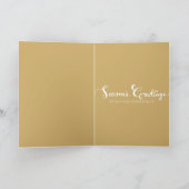 Modern Christmas Design カード (内部)