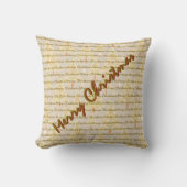 Modern Christmas Luxury Christmas Trees クッション (正面)