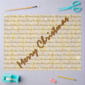 Modern Christmas Luxury Christmas Trees 薄葉紙 (クラフト)