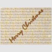 Modern Christmas Luxury Christmas Trees 薄葉紙 (正面)