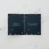 Modern Christmas & New Year Card Elegant シーズンカード (内部)