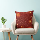 Modern Christmas Pattern Pillow – Abstract Holiday クッション (椅子)