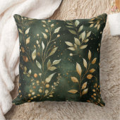 Modern Christmas Pattern Pillow – Abstract Holiday クッション (ブランケット)