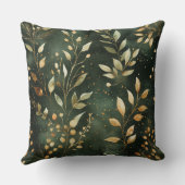 Modern Christmas Pattern Pillow – Abstract Holiday クッション (裏面)