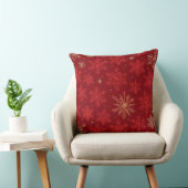 Modern Christmas Pattern Pillow – Abstract Holiday クッション (椅子)