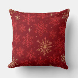 Modern Christmas Pattern Pillow – Abstract Holiday クッション