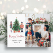 Modern Christmas Photo シーズンポストカード