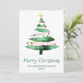 MODERN  CHRISTMAS TREE シーズンカード (スタンド正面)