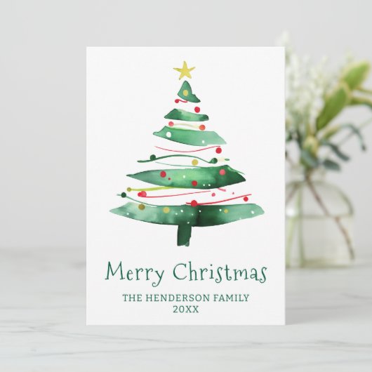 MODERN CHRISTMAS TREE シーズンカード (スタンド正面)