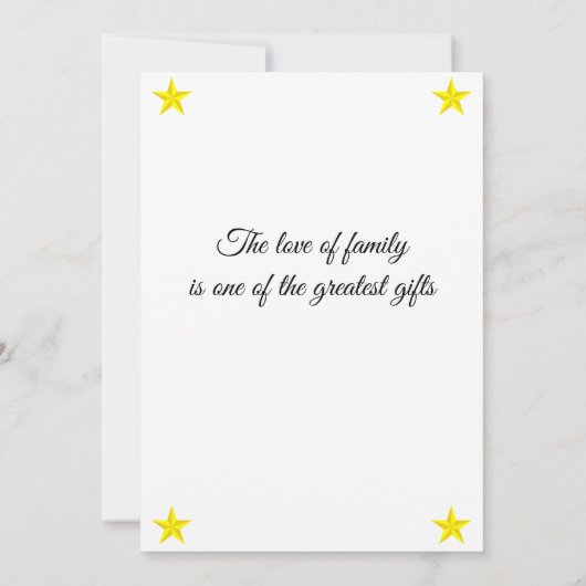 Modern Christmas Tree with Photo Ornaments  カード (裏面)