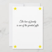 Modern Christmas Tree with Photo Ornaments Black  カード (裏面)