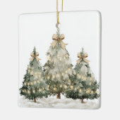 Modern Christmas Trees Ornament セラミックオーナメント (左)