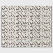 Modern Christmas Trees Wrapping Paper ラッピングペーパー (フラット)