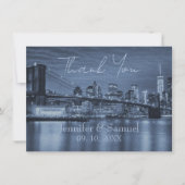 Modern City Skyline Thank You  (正面)