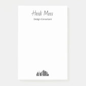 Modern City Skyline Urban Design Consultant  ポストイット (正面)