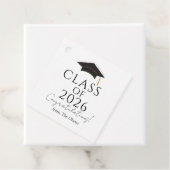 Modern Class of 2026 Gift Tag フェイバータグ (インサイチュ)