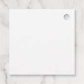 Modern Class of 2026 Gift Tag フェイバータグ (裏面)