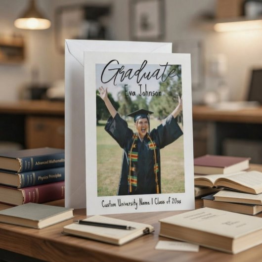 Modern Class of 2026 Graduation Announcement 案内状