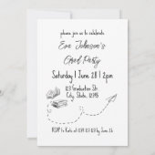 Modern Class of 2026 Graduation Invitation 招待状 (裏面)