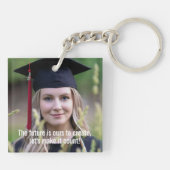 Modern Class of 2026 Graduation Keepsake  キーホルダー (裏面)