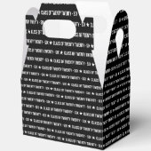 Modern Class of Twenty Twenty‑Six Typography フェイバーボックス (見開き)