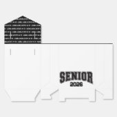 Modern Class of Twenty Twenty‑Six Typography フェイバーボックス (見開き)