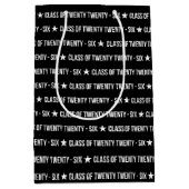 Modern Class of Twenty Twenty‑Six Typography ミディアムペーパーバッグ (正面)