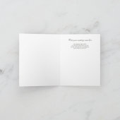 Modern Classic Her Vows Wedding Vow Book カード (内部)