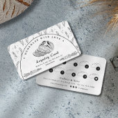 Modern Clean Homemade Sourdough Loyalty Card 名刺