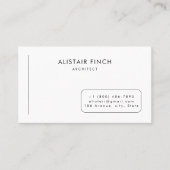 Modern Clean Minimal Business Card Template 名刺 (正面)