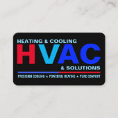 Modern Clean Professional HVAC Services 名刺 (正面)