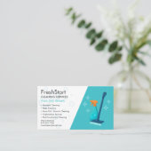 Modern Cleaning Service Professional 名刺 (スタンド正面)