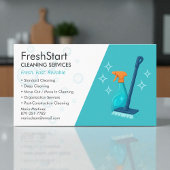 Modern Cleaning Service Professional 名刺