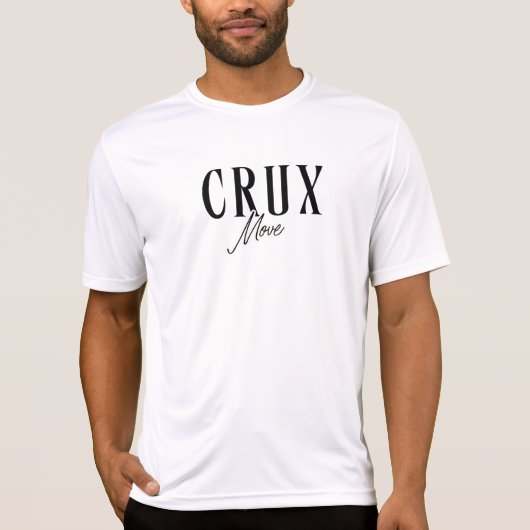 Modern Climbing Shirt “Crux Move” Tシャツ (正面)