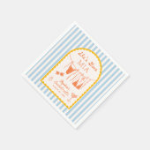 Modern Coastal Bachelorette Party Cocktail Napkins スタンダードカクテルナプキン (角)