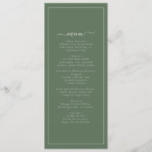 Modern Coastal Green Palm Tree Wedding