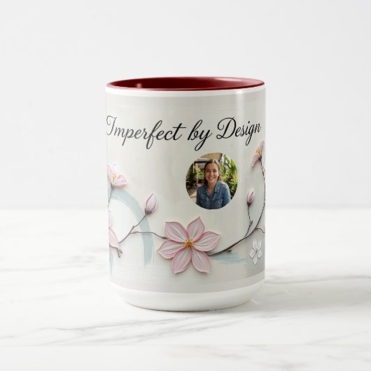 Modern Coffee Bar Deco Aesthetic Personalized マグカップ (中央)