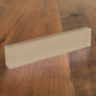 Modern Coffee Desk Nameplate – Customizable デスクネームプレート