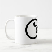 Modern Coffee Script Mug - Unique Groomsmen コーヒーマグカップ (左)