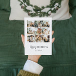 Modern Collage Family Photo | Happy Holiday<br><div class="desc">Modern Collage Family Photo | Happy Holiday</div>