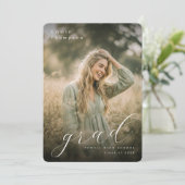 Modern Collage Graduation Announcement 招待状 (スタンド正面)